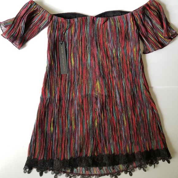 House Of Harlow 1960 X Revolve Off Shoulder Mini Dress - Picture 6 of 11